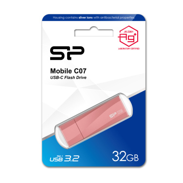 Логотрейд pекламные продукты картинка: Флешка SILICON POWER MOBILE - C07 3.2 32 ГБ