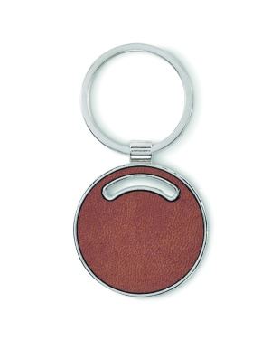 Лого трейд бизнес-подарки фото: Round shape key ring