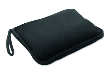 Лого трейд бизнес-подарки фото: 2 in 1 travel blanket set