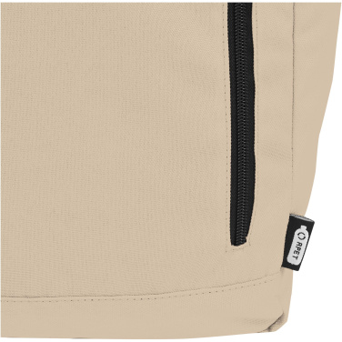 Логотрейд бизнес-подарки картинка: Рюкзак Byron 15,6" объемом 18 л со скручиваемым верхом, изготовленный из переработанного ПЭТ по стандарту GRS