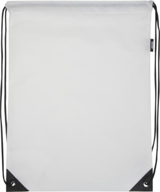 Лого трейд pекламные cувениры фото: Evergreen нетканая сумка со шнурком объемом 5 л из переработанных материалов по стандарту GRS