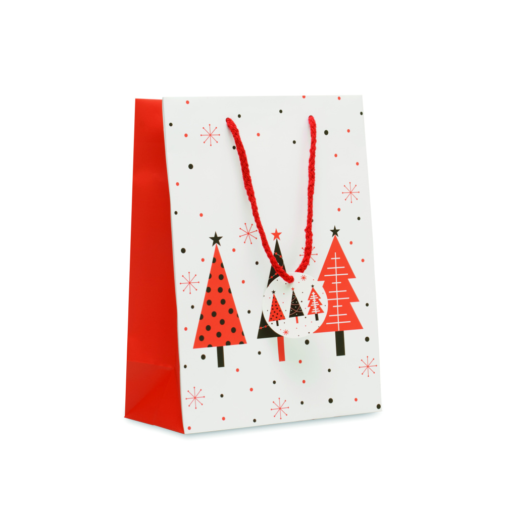 Лого трейд бизнес-подарки фото: Gift paper bag medium