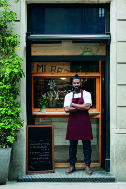 Лого трейд pекламные продукты фото: Organic cotton apron 240 gr/m²