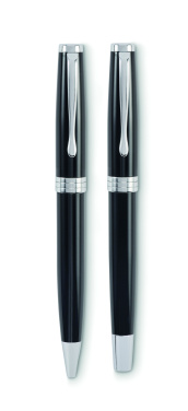 Лого трейд бизнес-подарки фото: Ball pen and roller set