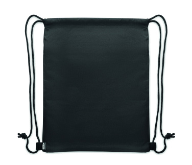 Лого трейд pекламные подарки фото: Drawstring bag in 600D RPET