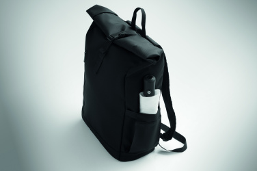 Лого трейд pекламные подарки фото: Rolltop laptop rucksack 600D