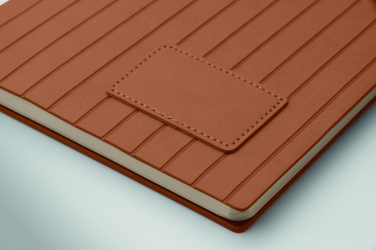 Лого трейд бизнес-подарки фото: A5 notebook in smokey PU