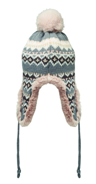 Лого трейд бизнес-подарки фото: Knitted beanie with ear flap
