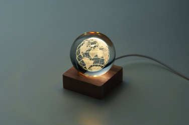 Лого трейд pекламные подарки фото: LED globe glass ball