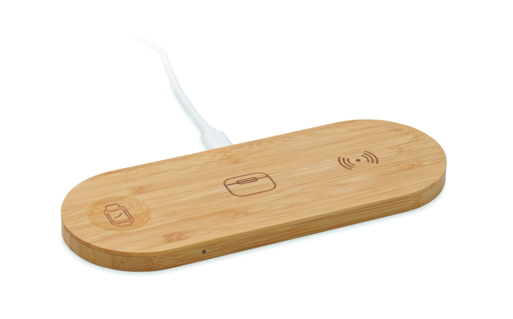 Логотрейд pекламные продукты картинка: 3 in 1 15W wireless charger