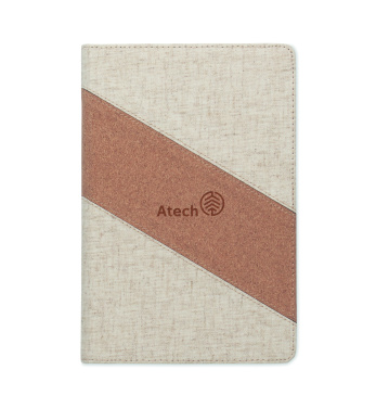 Логотрейд бизнес-подарки картинка: A5 notebook with 15W charger
