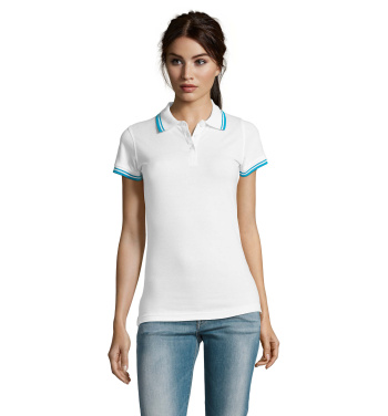 Логотрейд pекламные подарки картинка: PASADENA women polo 200g