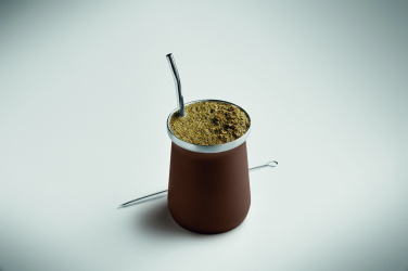 Логотрейд pекламные cувениры картинка: Yerba mate tea cup