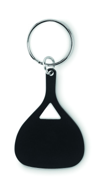 Логотрейд pекламные подарки картинка: Aluminium key ring