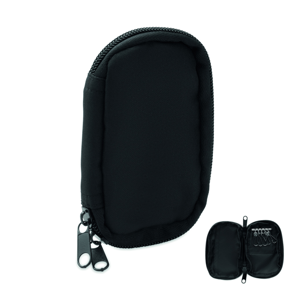 Логотрейд бизнес-подарки картинка: Key case in 300D RPET
