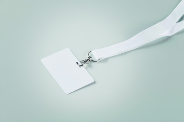 Логотрейд бизнес-подарки картинка: Lanyard badge 54 x 86mm