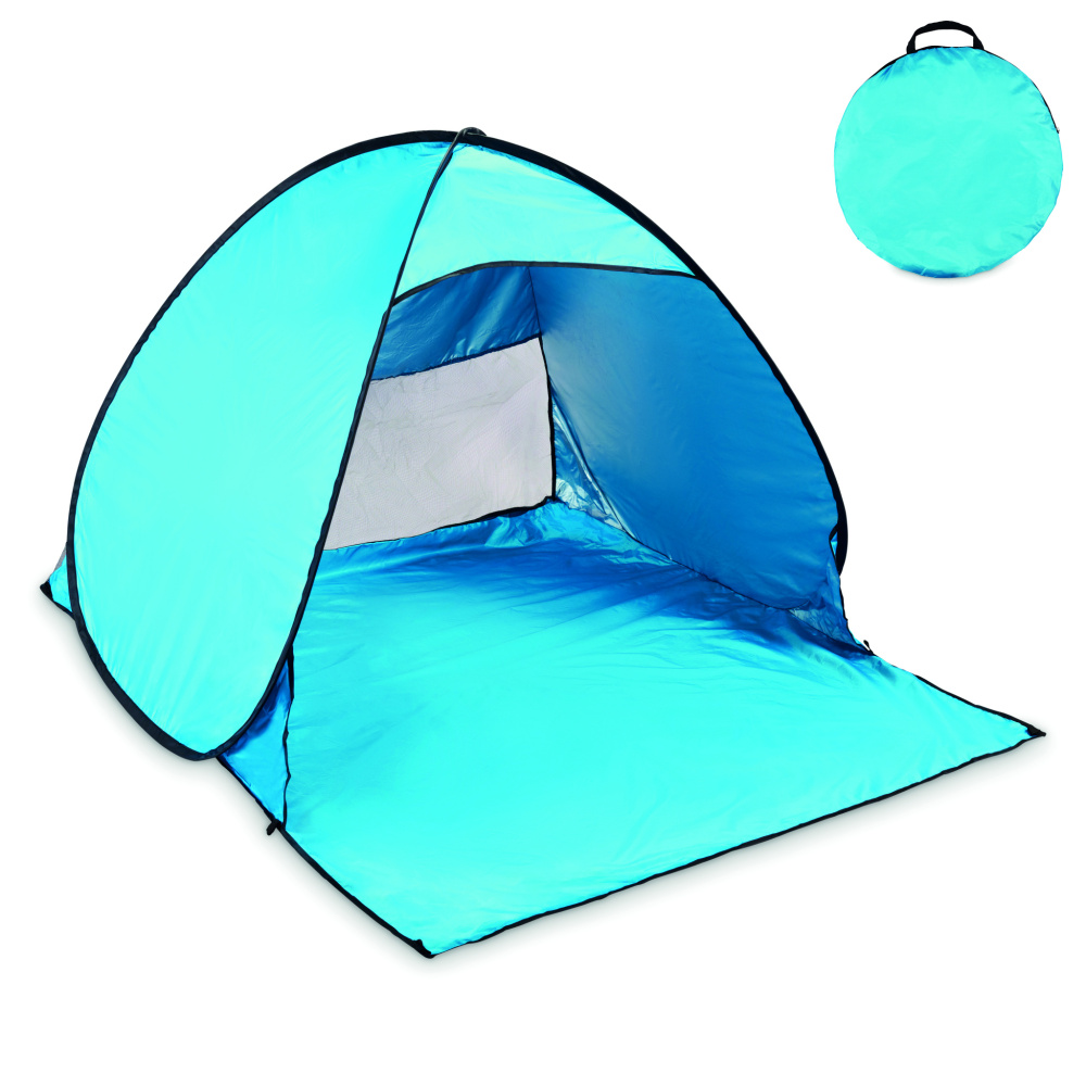 Логотрейд pекламные cувениры картинка: Beach tent in 190T polyester
