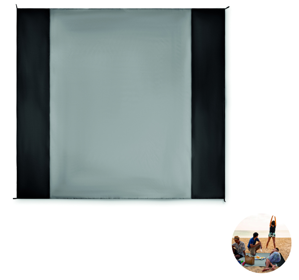 Лого трейд pекламные подарки фото: Lightweight large beach mat