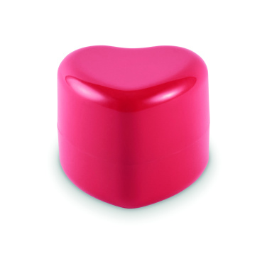 Логотрейд pекламные подарки картинка: Heart shape vegan lip balm