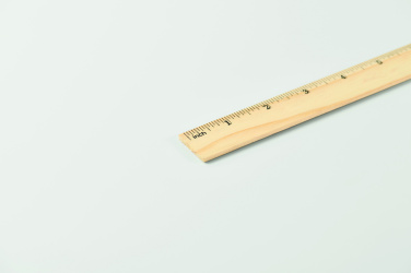 Лого трейд pекламные подарки фото: Wooden ruler 20cm