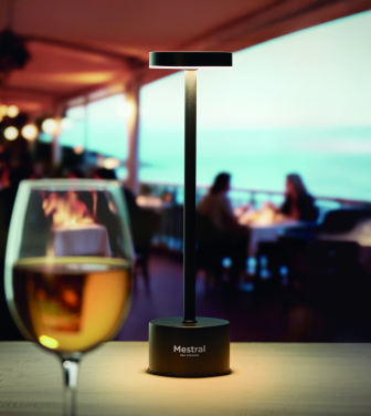 Лого трейд pекламные cувениры фото: Aluminium table lamp