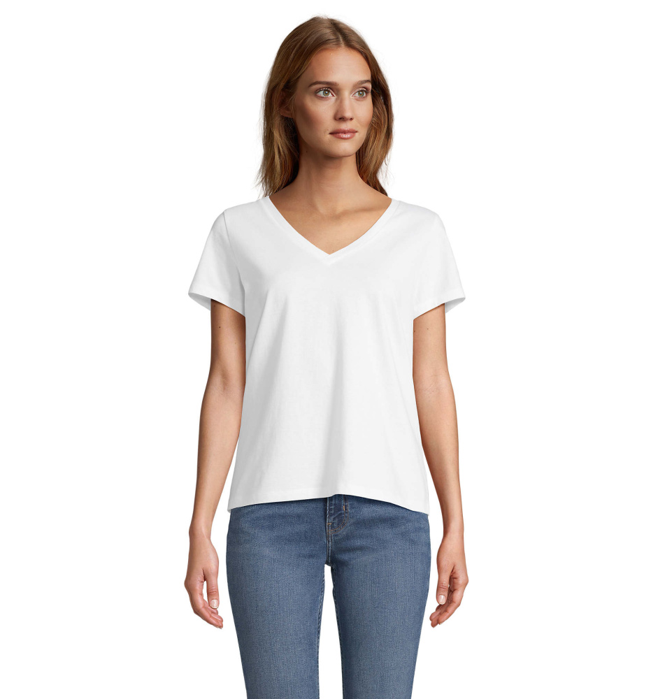 Логотрейд бизнес-подарки картинка: REGENT V T-SHIRT WOMEN