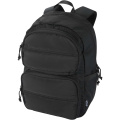 Рюкзак Puffer для ноутбука с диагональю экрана 15,6 дюйма объемом 18 л, изготовленный из переработанных материалов согласно стандарту GRS, Черный