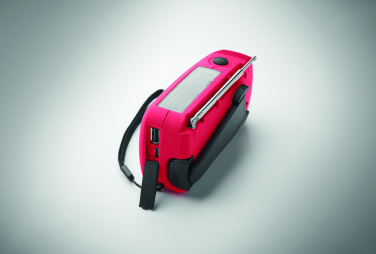 Лого трейд бизнес-подарки фото: Portable radio SOS with LED torch