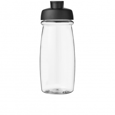 Logotrade profilreklam bild: H2O Active® Pulse 600 ml sportflaska med uppfällbart lock