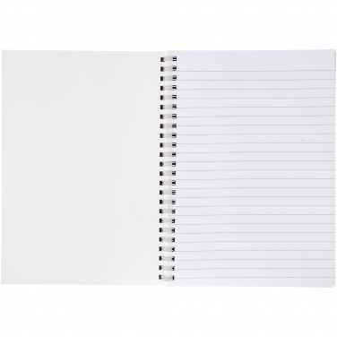 Logotrade profilprodukter bild: Desk-Mate® A4 anteckningsblock med syntetiskt omslag