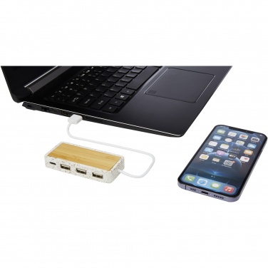 Logotrade profilprodukter bild: Terrazzo USB 2.0-hubb