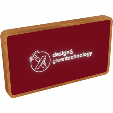 Logotrade presentreklam bild: SCX.design P36 5 000 mAh upplyst trådlös powerbank