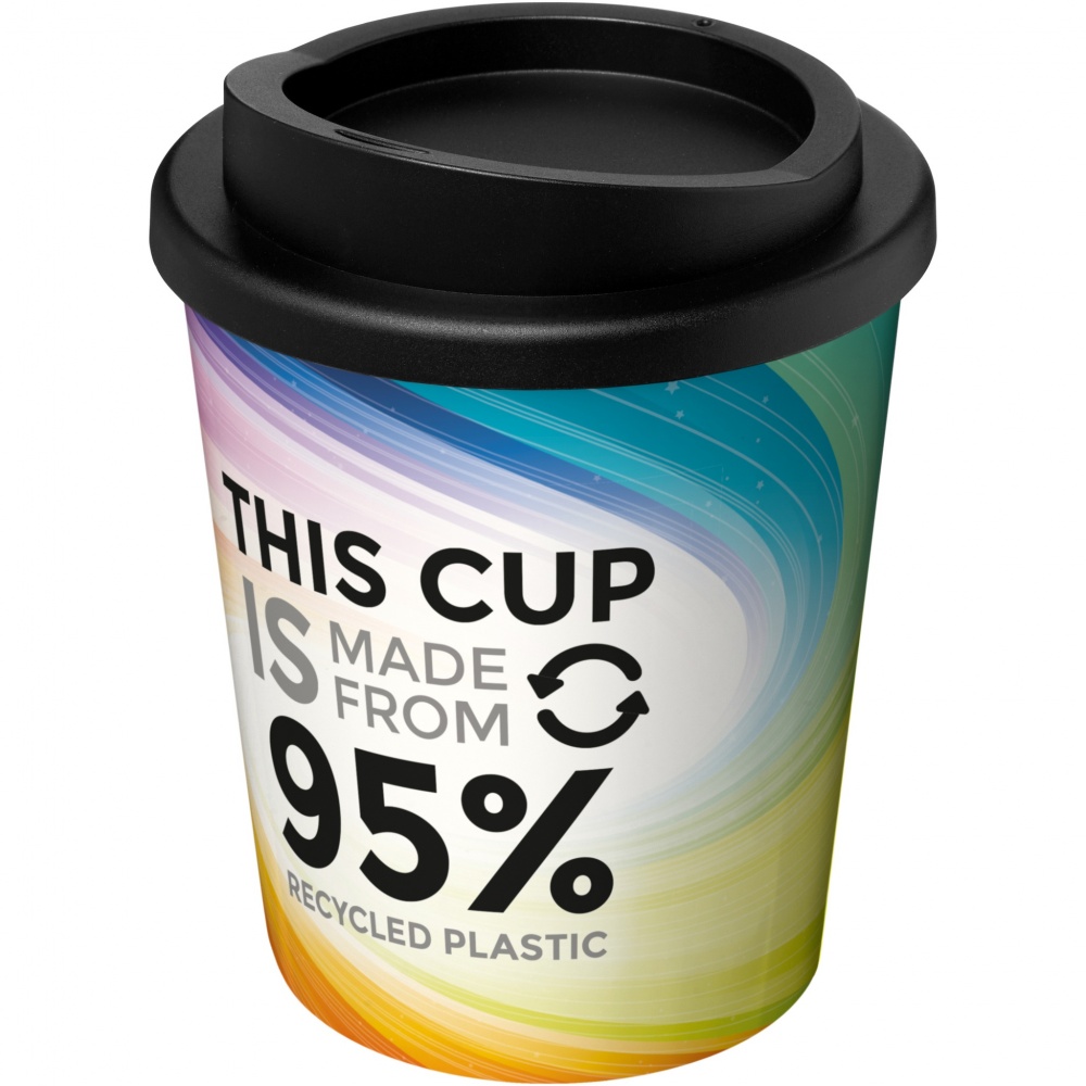 Logotrade kampanjprodukter bild: Brite-Americano® Espresso Recycled 250 ml isolerad termos