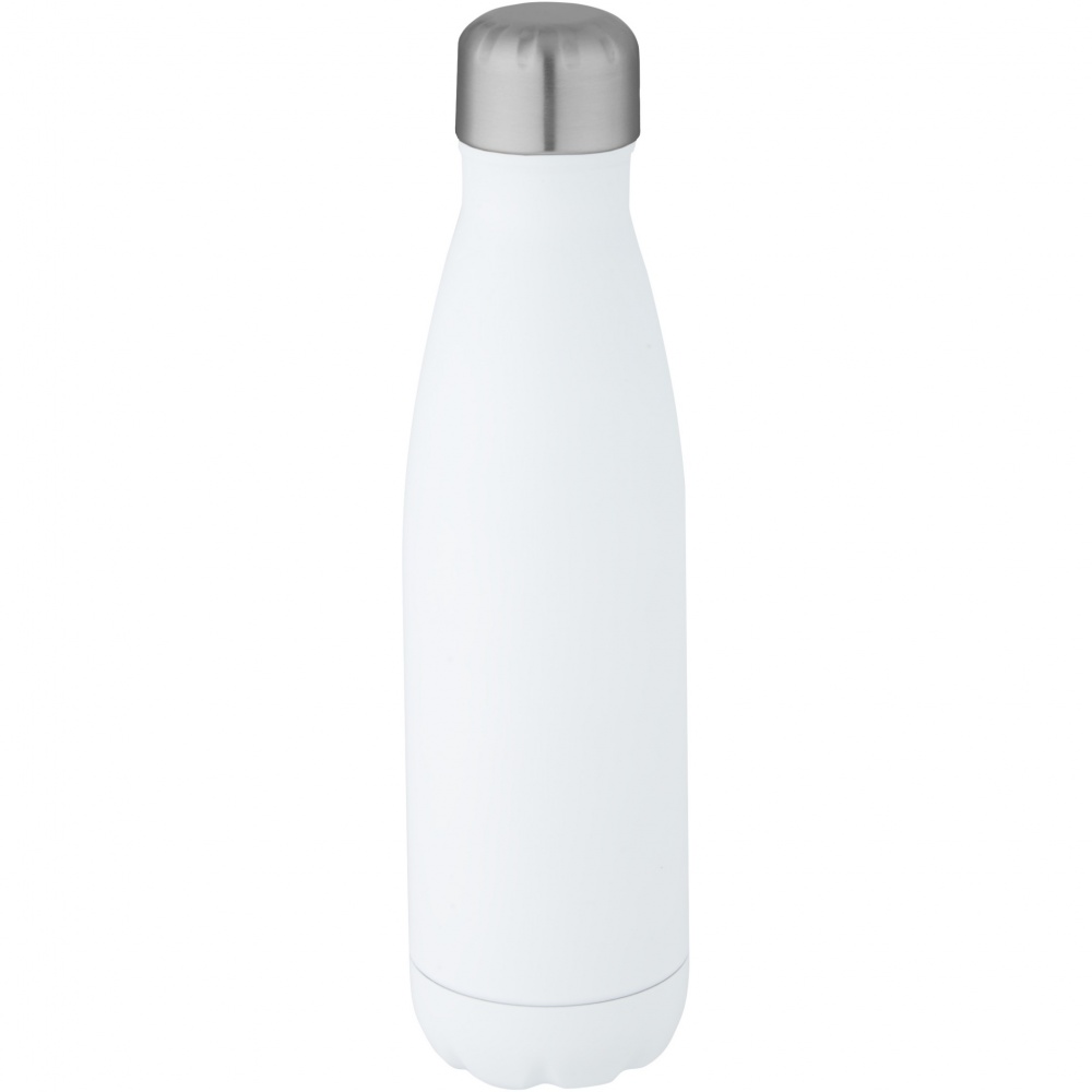 Logotrade presentreklam bild: Cove 500 ml vakuumisolerad flaska av RCS-certifierat återvunnet rostfritt stål 