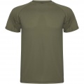 Montecarlo kortärmad sport-T-shirt för herr, Militär grön