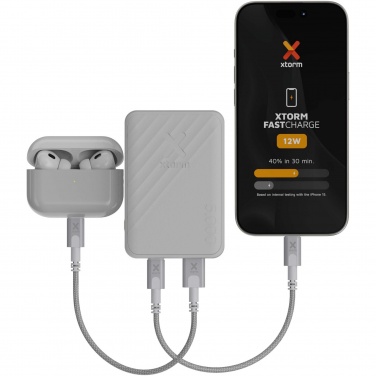 Logotrade reklamprodukter bild: Xtorm XG205 Go2 snabbladdande powerbank på 12 W, 5 000 mAh 