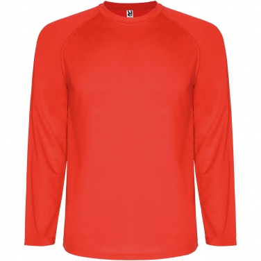 Logotrade kampanjprodukter bild: Montecarlo långärmad sport t-shirt för barn