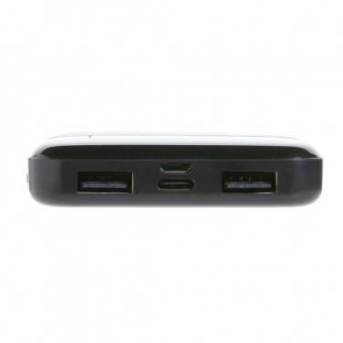 Logotrade kampanjprodukter bild: Trådlös powerbank i återvunnen plast, RCS standard