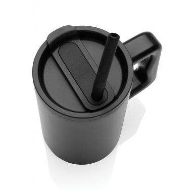 Logotrade presentreklam bild: Cube RCS-certifierad kontorsmugg i återvunnet stål 800 ml.
