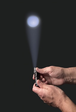 Logotrade presentreklam bild: 3W liten CREE-ficklampa
