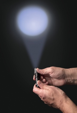 Logotrade presentreklam bild: 3W liten CREE-ficklampa