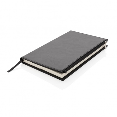 Logotrade profilprodukter bild: Swiss Peak A5 PU anteckningsbok