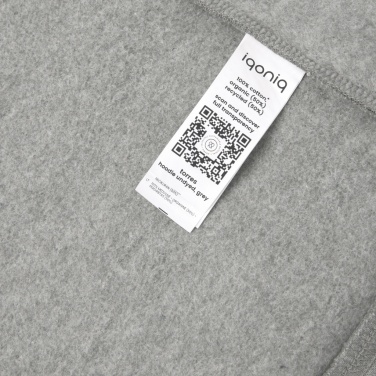 Logotrade profilprodukter bild: Iqoniq Torres hoodie i återvunnen ofärgad bomull
