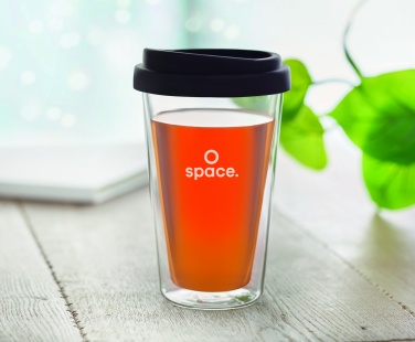 Logotrade profilprodukter bild: Borosilikat mugg 350ml