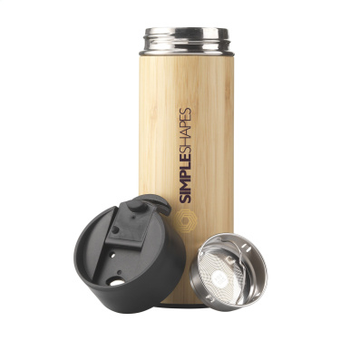 Logotrade profilprodukter bild: Sakura 360 ml bambu termoflaska/termokopp