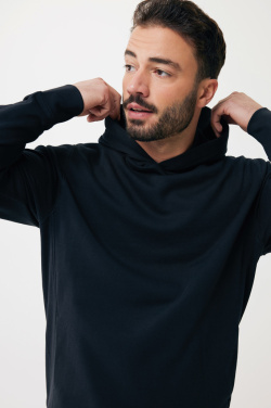 Logotrade presentreklam bild: Iqoniq Yengo hoodie  i återvunnen bomull med sidofickor
