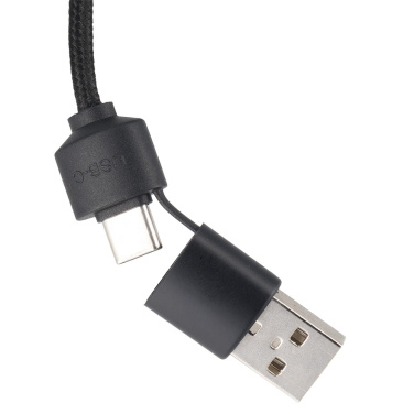 Logotrade reklamprodukter bild: Kabel 4-i-1 med upplyst logotyp - LH-ZM02