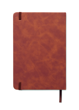 Logotrade kampanjprodukter bild: A5 smokey PU anteckningsbok