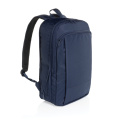 Flexpack Aware™ RPET expanderbar smal 15,6 laptop ryggsäck, marin