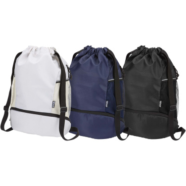 Logotrade kampanjprodukter bild: Nomad sportväska med dragsko och bottenfack av GRS-återvunnet material 18 l
